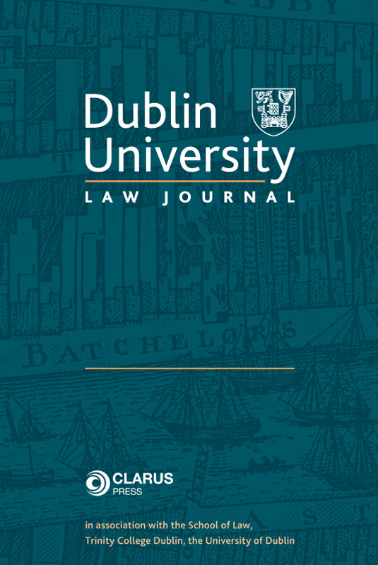 Dublin University Law Journal (DULJ) Vol 41(1) – Clarus Press
